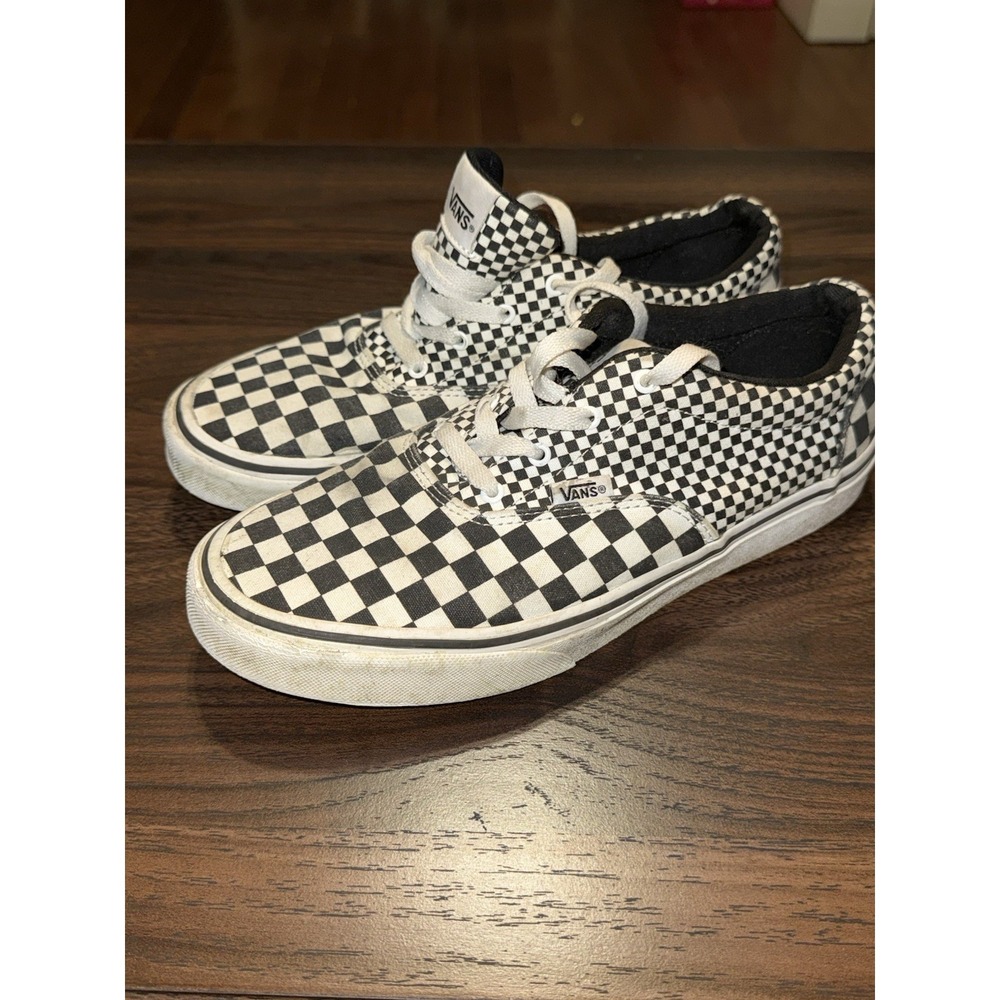 Vans Old Skool Mixed Checkerboard Black White Youth Size 6 US 508731 Skate Shoes - Picture 3 of 6